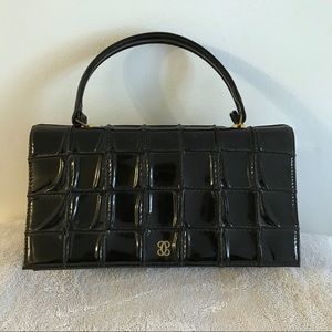 Vintage Verdi Black Patent Purse